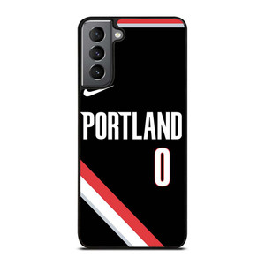 DAMIAN LILLARD PORTLAND TRAIL BLAZERS BLACK Samsung Galaxy S21 Plus Case Cover