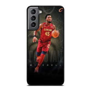 DONOVAN MITCHELL CLEVELAND CAVALIERS Samsung Galaxy S21 Plus Case Cover