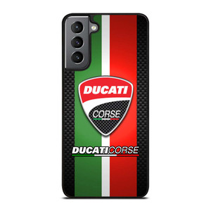 DUCATI CORSE CARBON LOGO Samsung Galaxy S21 Plus Case Cover DUCATI CORSE CARBON LOGO Samsung Galaxy S21 Plus Case Cover
