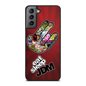 EAT SLEEP JDM LOGO Samsung Galaxy S21 Plus Case Cover