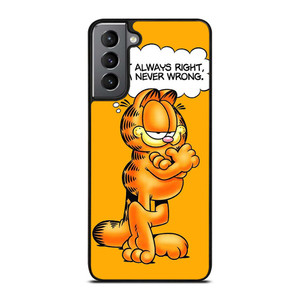 GARFIELD LAZY CAT QUOTE Samsung Galaxy S21 Plus Case Cover GARFIELD LAZY CAT QUOTE Samsung Galaxy S21 Plus Case Cover