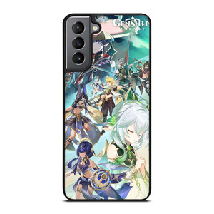 GENSHIN IMPACT MOBILE GAME CHARACTERS Samsung Galaxy S21 Plus Case Cover