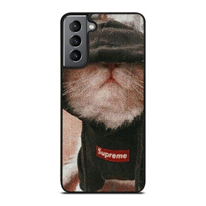 SUPREME CUTE CAT Samsung Galaxy S21 Plus Case Cover