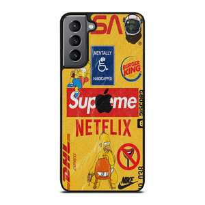 SUPREME NETFLIX COLLAGE Samsung Galaxy S21 Plus Case Cover