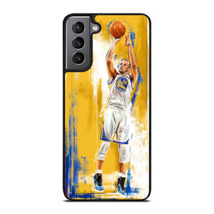 GOLDEN STATE STEPHEN CURRY YELLOW BASKET Samsung Galaxy S21 Plus Case Cover