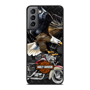 HARLEY DAVIDSON EAGLE METAL LOGO Samsung Galaxy S21 Plus Case Cover HARLEY DAVIDSON EAGLE METAL LOGO Samsung Galaxy S21 Plus Case Cover