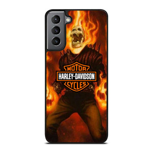 HARLEY DAVIDSON GHOST RIDER Samsung Galaxy S21 Plus Case Cover