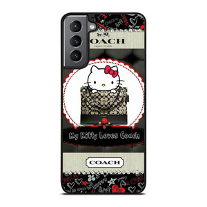 HELLO KITTY LOVES COACH Samsung Galaxy S21 Plus Case Cover