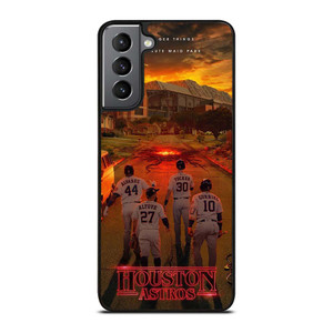 HOUSTON ASTROS STRANGER THINK Samsung Galaxy S21 Plus Case Cover