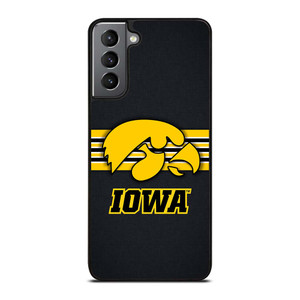 IOWA HAWKEYES STRIPE LOGO Samsung Galaxy S21 Plus Case Cover