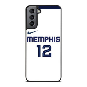 JA MORANT MEMPHIS GRIZZLIES WHITE Samsung Galaxy S21 Plus Case Cover