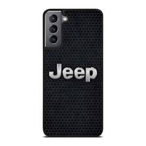 JEEP BLACK METAL LOGO Samsung Galaxy S21 Plus Case Cover