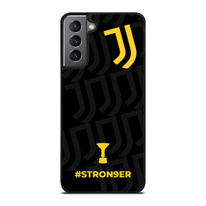 JUVENTUS FC CHAMPIONS STRONGER Samsung Galaxy S21 Plus Case Cover