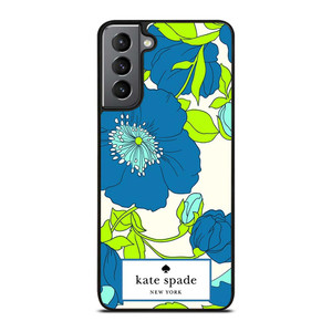 KATE SPADE BLUE FLORAL Samsung Galaxy S21 Plus Case Cover