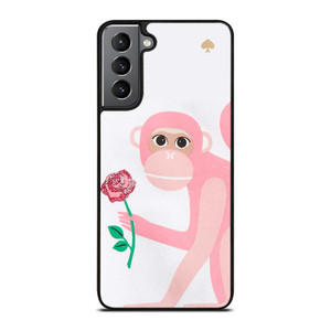 KATE SPADE MONKEY APPLIQUE Samsung Galaxy S21 Plus Case Cover KATE SPADE MONKEY APPLIQUE Samsung Galaxy S21 Plus Case Cover