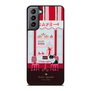KATE SPADE NEW YORK CAFE Samsung Galaxy S21 Plus Case Cover KATE SPADE NEW YORK CAFE Samsung Galaxy S21 Plus Case Cover