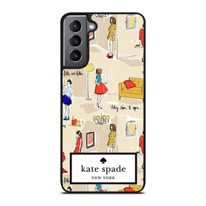 KATE SPADE NEW YORK COMIC Samsung Galaxy S21 Plus Case Cover KATE SPADE NEW YORK COMIC Samsung Galaxy S21 Plus Case Cover