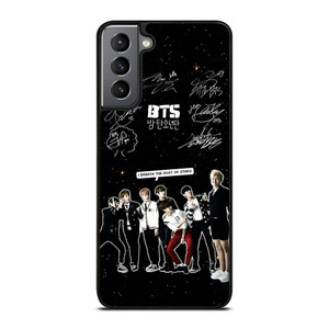 KPOP BANGTAN BOYS BTS SIGNATURE  Samsung Galaxy S21 Plus Case Cover KPOP BANGTAN BOYS BTS SIGNATURE  Samsung Galaxy S21 Plus Case Cover