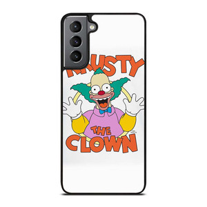KRUSTY THE CLOWN THE SIMPSONS Samsung Galaxy S21 Plus Case Cover KRUSTY THE CLOWN THE SIMPSONS Samsung Galaxy S21 Plus Case Cover