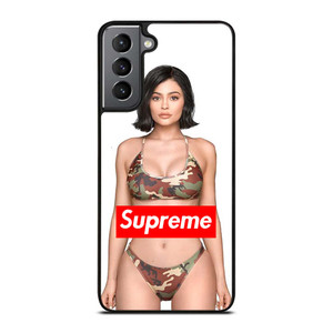 KYLIE JENNER SUPREME CAMO Samsung Galaxy S21 Plus Case Cover