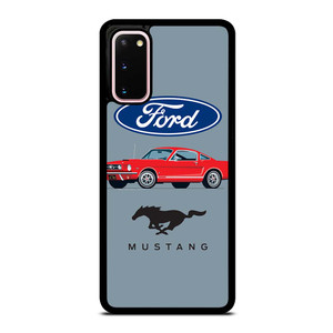 1965 FORD MUSTANG ILLUSTRATION Samsung Galaxy S20 Case Cover