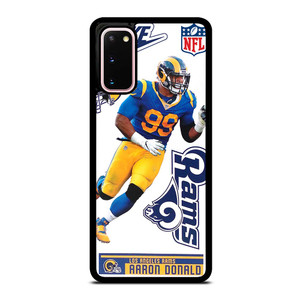 AARON DONALD LOS ANGELES RAMS NFL Samsung Galaxy S20 Case Cover AARON DONALD LOS ANGELES RAMS NFL Samsung Galaxy S20 Case Cover