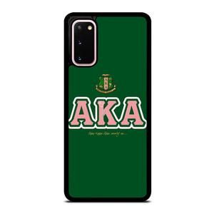 AKA PINK AND GREEN SIMPLE LOGO Samsung Galaxy S20 Case Cover AKA PINK AND GREEN SIMPLE LOGO Samsung Galaxy S20 Case Cover