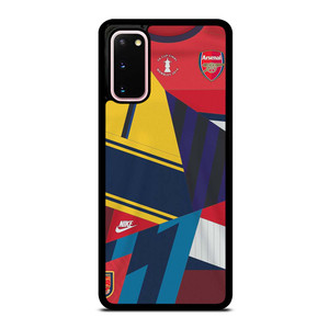 ARSENAL FC RETRO JERSEY COLLAGE Samsung Galaxy S20 Case Cover ARSENAL FC RETRO JERSEY COLLAGE Samsung Galaxy S20 Case Cover