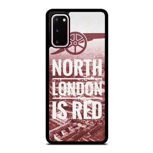 ARSENAL NORTH LONDON IS RED Samsung Galaxy S20 Case Cover ARSENAL NORTH LONDON IS RED Samsung Galaxy S20 Case Cover