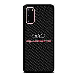 AUDI QUATTRO CARBON LOGO Samsung Galaxy S20 Case Cover AUDI QUATTRO CARBON LOGO Samsung Galaxy S20 Case Cover