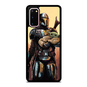 BABY YODA AND THE MANDALORIAN STAR WARS ART Samsung Galaxy S20 Case Cover