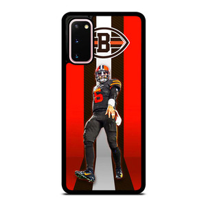 BAKER MAYFIELD CLEVELAND BROWNS NFL 3 Samsung Galaxy S20 Case Cover