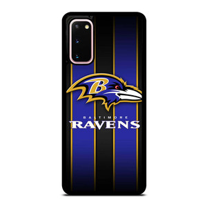 BALTIMORE RAVENS NFL STRIPE LOGO Samsung Galaxy S20 Case Cover BALTIMORE RAVENS NFL STRIPE LOGO Samsung Galaxy S20 Case Cover