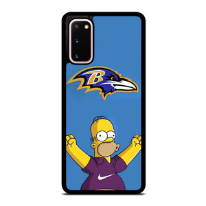 BALTIMORE RAVENS NIKE THE SIMPSONS Samsung Galaxy S20 Case Cover BALTIMORE RAVENS NIKE THE SIMPSONS Samsung Galaxy S20 Case Cover