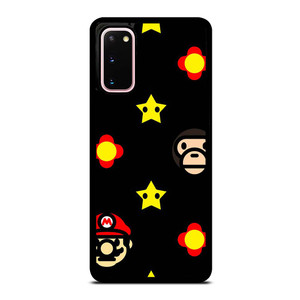 BATHING APE BAPE MARIO BROS Samsung Galaxy S20 Case Cover BATHING APE BAPE MARIO BROS Samsung Galaxy S20 Case Cover