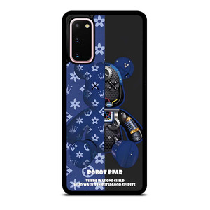 BEAR BRICK KAWS ROBOT BLUE Samsung Galaxy S20 Case Cover BEAR BRICK KAWS ROBOT BLUE Samsung Galaxy S20 Case Cover