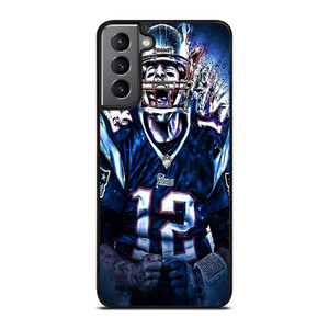 TOM BRADY NEW ENGLAND PATRIOTS NFL Samsung Galaxy S21 Plus Case Cover