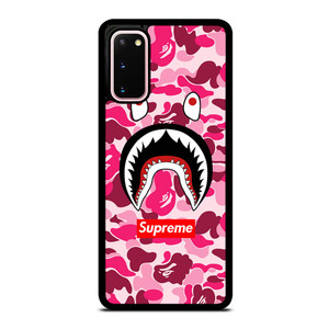 CAMO BATHING APE SUPREME PINK Samsung Galaxy S20 Case Cover CAMO BATHING APE SUPREME PINK Samsung Galaxy S20 Case Cover