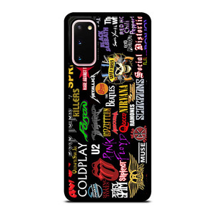 CLASSIC ROCK BAND COLLAGE Samsung Galaxy S20 Case Cover CLASSIC ROCK BAND COLLAGE Samsung Galaxy S20 Case Cover