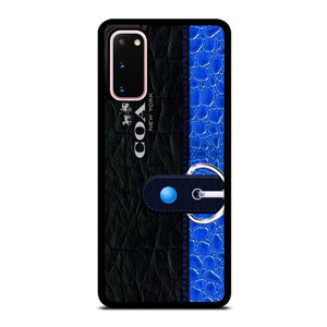 COACH BAG BLUE Samsung Galaxy S20 Case Cover COACH BAG BLUE Samsung Galaxy S20 Case Cover