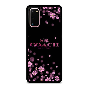 COACH FLOWERS PURPLE Samsung Galaxy S20 Case Cover COACH FLOWERS PURPLE Samsung Galaxy S20 Case Cover