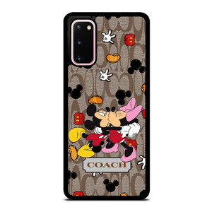 COACH MICKEY MINNIE MOUSE KISS Samsung Galaxy S20 Case Cover COACH MICKEY MINNIE MOUSE KISS Samsung Galaxy S20 Case Cover