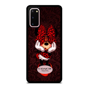 COACH MINNIE MOUSE NEW YORK Samsung Galaxy S20 Case Cover