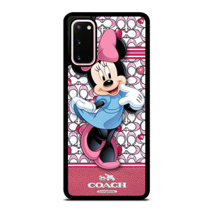COACH MINNIE MOUSE PINK PATTERN Samsung Galaxy S20 Case Cover COACH MINNIE MOUSE PINK PATTERN Samsung Galaxy S20 Case Cover