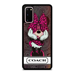 COACH NEW YORK MINNIE MOUSE CUTE Samsung Galaxy S20 Case Cover