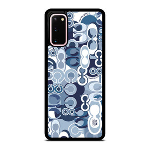 COACH NEW YORK BLUE Samsung Galaxy S20 Case Cover COACH NEW YORK BLUE Samsung Galaxy S20 Case Cover