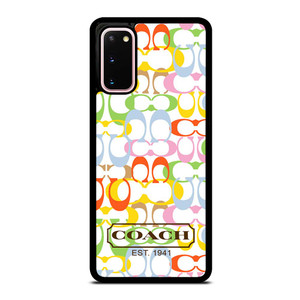 COACH NEW YORK COLORFUL Samsung Galaxy S20 Case Cover