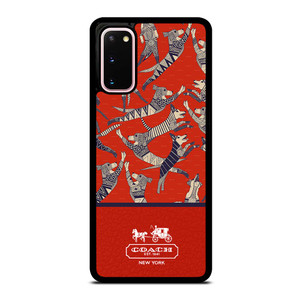 COACH NEW YORK DOG PARTY Samsung Galaxy S20 Case Cover COACH NEW YORK DOG PARTY Samsung Galaxy S20 Case Cover