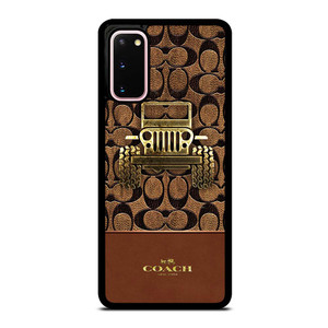 COACH NEW YORK JEEP Samsung Galaxy S20 Case Cover COACH NEW YORK JEEP Samsung Galaxy S20 Case Cover