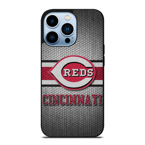 CINCINNATI RED MLB BASEBALL METAL iPhone 13 Pro Max Case Cover CINCINNATI RED MLB BASEBALL METAL iPhone 13 Pro Max Case Cover